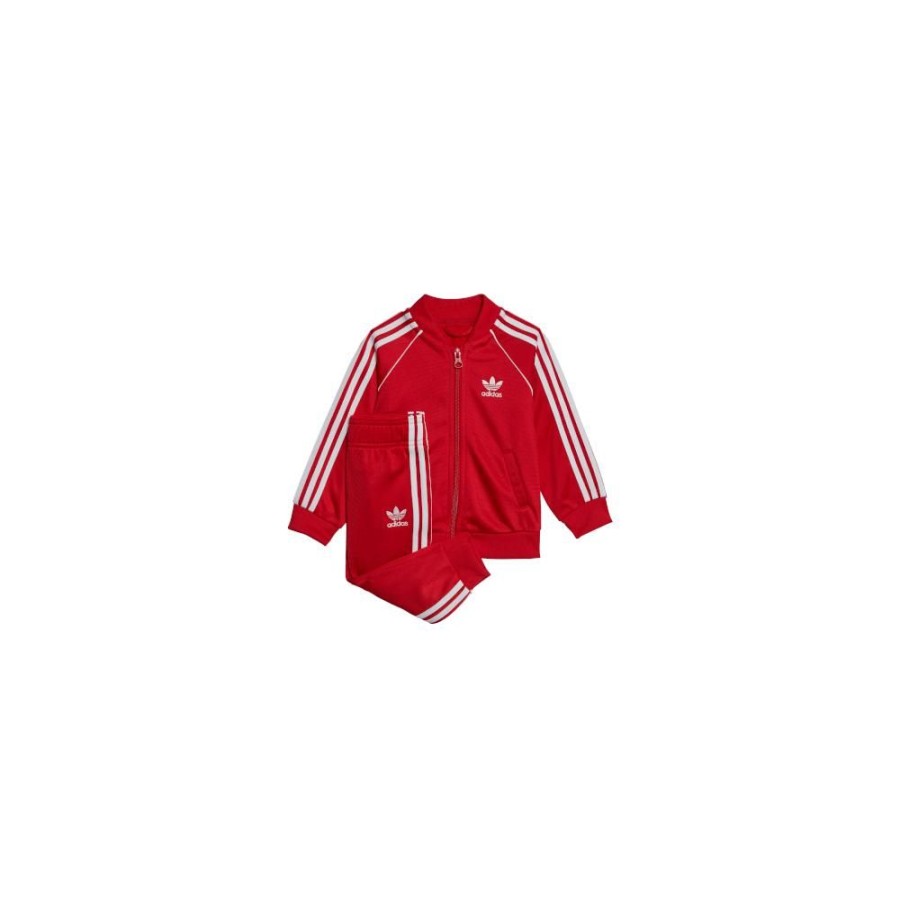 Kids Adidas Kids | Adidas Infants Superstar Tracksuit - Better Scarlet