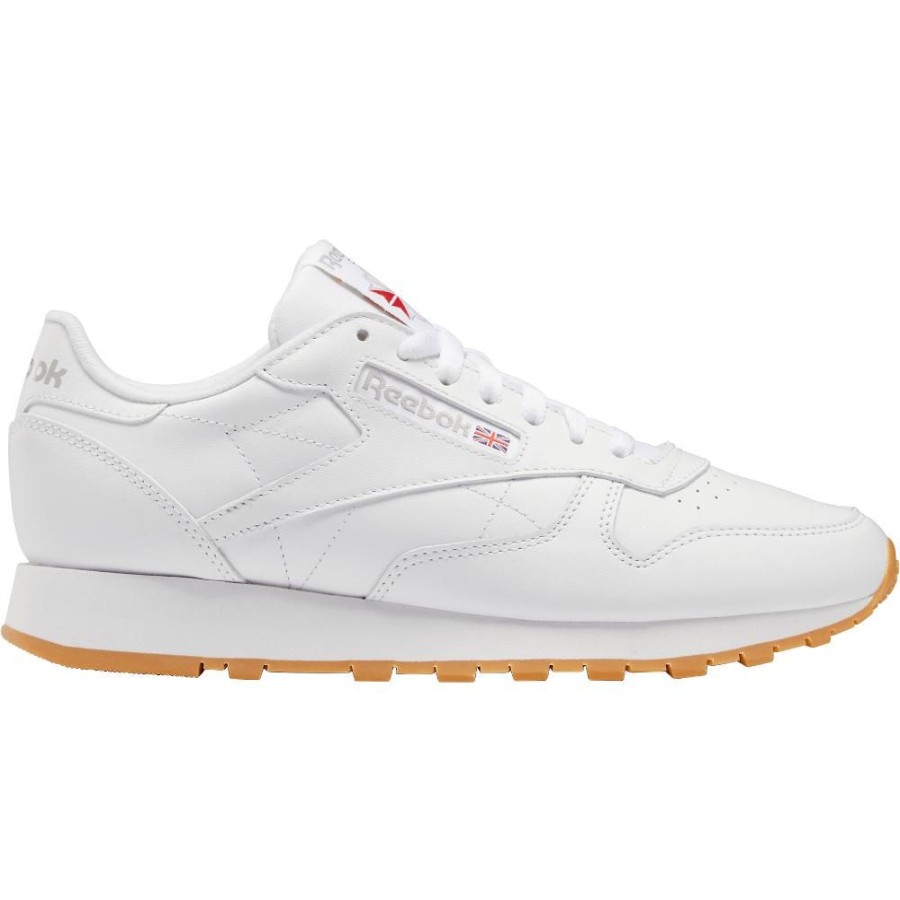 Men Reebok Reebok | Reebok Classic Leather - White / Gum / Grey