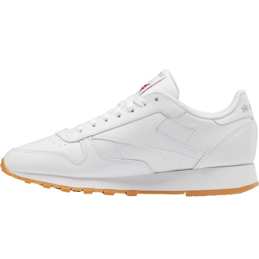 Men Reebok Reebok | Reebok Classic Leather - White / Gum / Grey