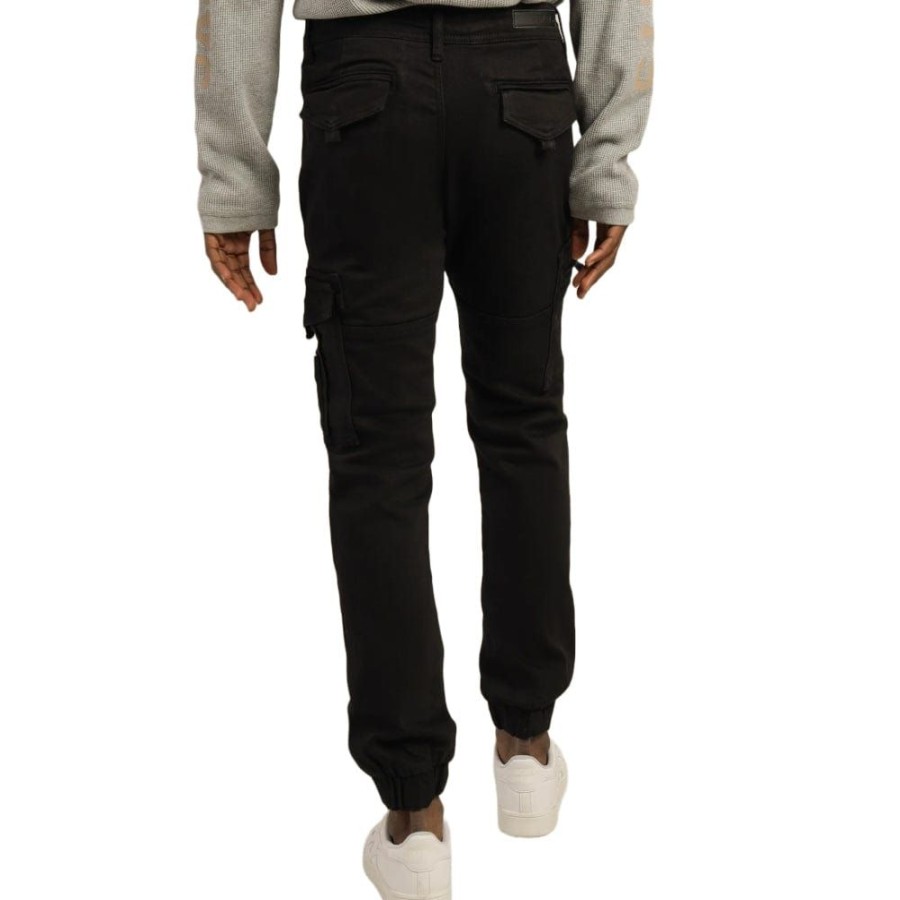 Men Henleys Pants & Jeans | Henleys Lione Denim Pant - Black