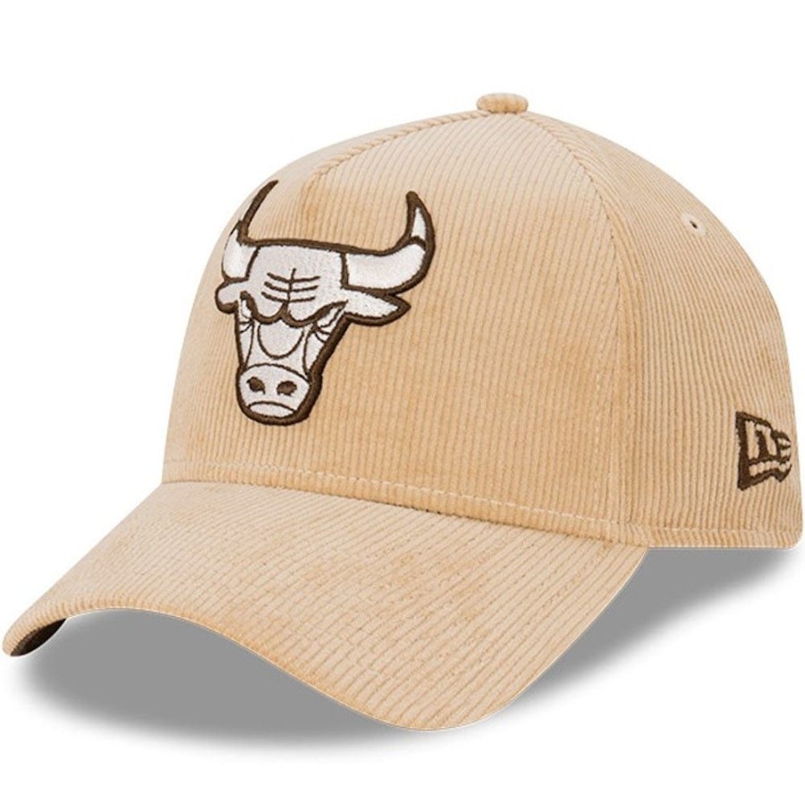 Men New Era Nba Hats | New Era 9Forty Cord A-Frame Snapback Chicago Bulls - Camel / Walnut