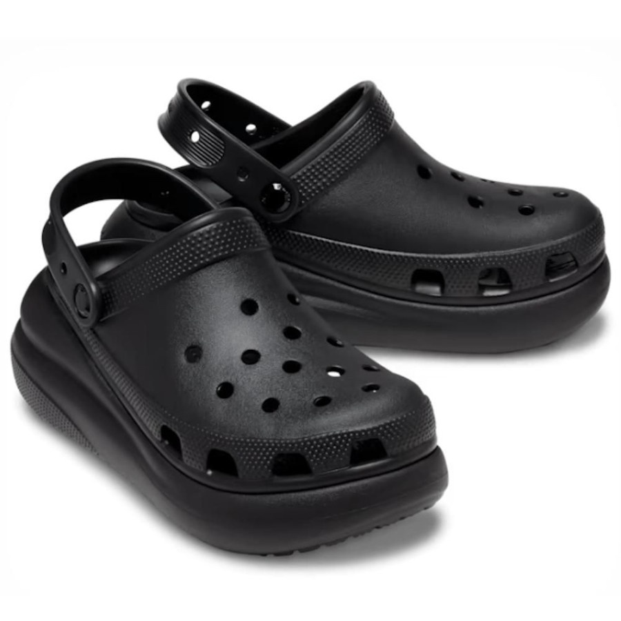 Men Crocs Crocs | Crocs Classic Crush Clog - Black