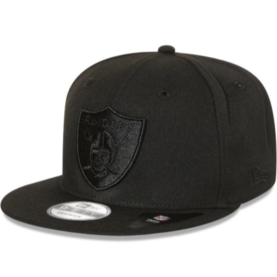 Men New Era Nfl Hats | New Era 9Fifty Snapback Las Vegas Raiders - Black / Black