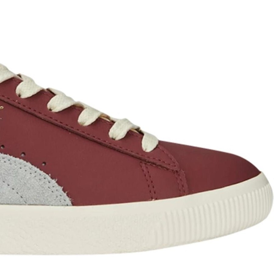 Men Puma Puma | Puma Clyde Base - Wood Violet / Frosted Ivory