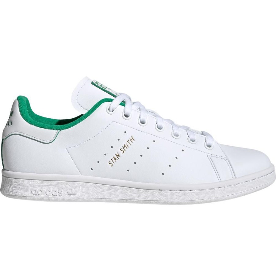 Men Adidas Adidas | Adidas Stan Smith - White / Green / Gold