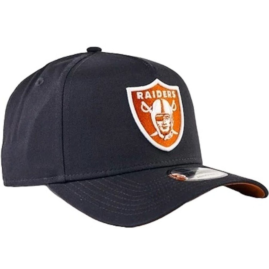 Men New Era Snapback | New Era 9Forty A-Frame Snapback Las Vegas Raiders - Navy / Rust / White