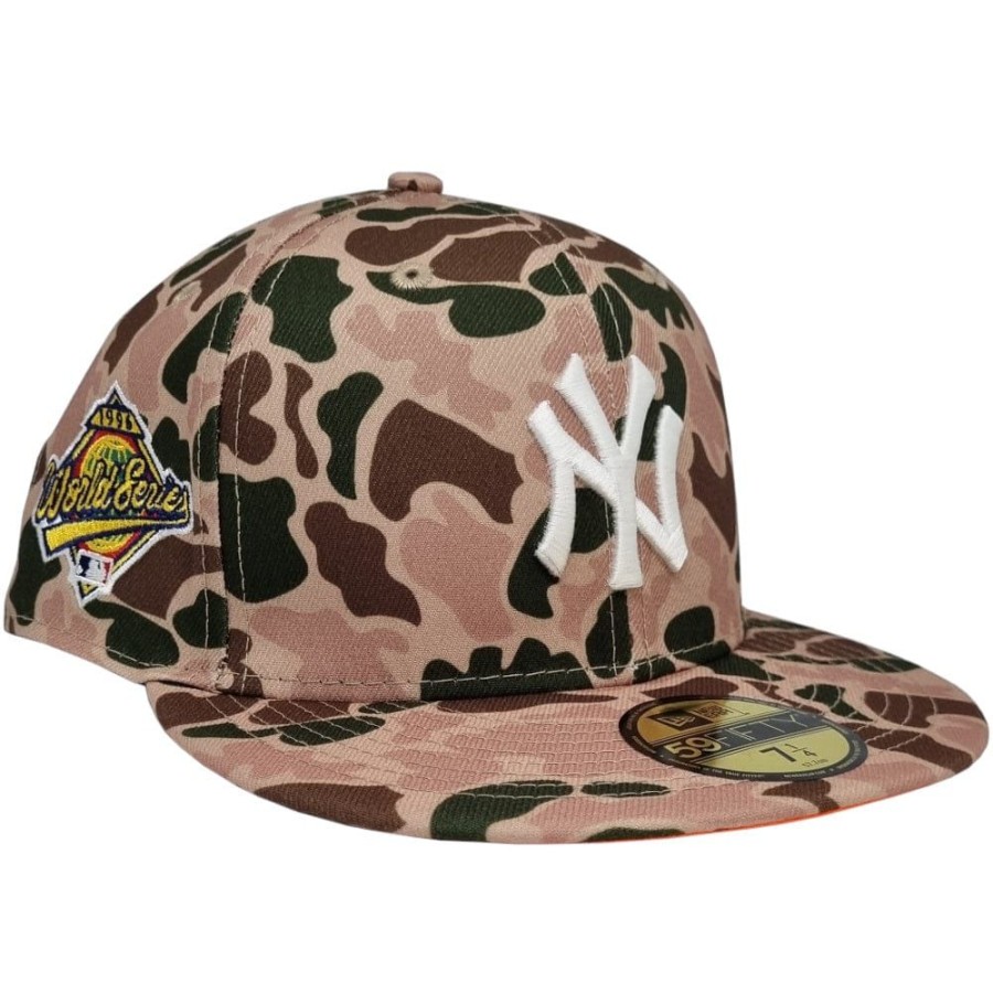 Men New Era Fitted | New Era 59Fifty World Series Fitted Cap New York Yankees - Duck Camo