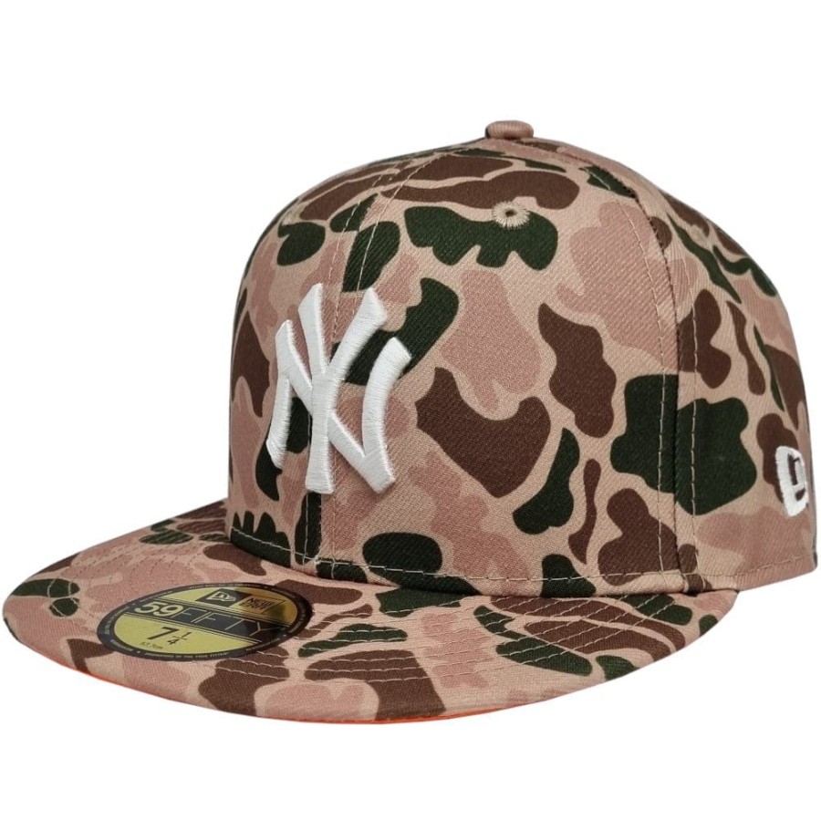 Men New Era Fitted | New Era 59Fifty World Series Fitted Cap New York Yankees - Duck Camo