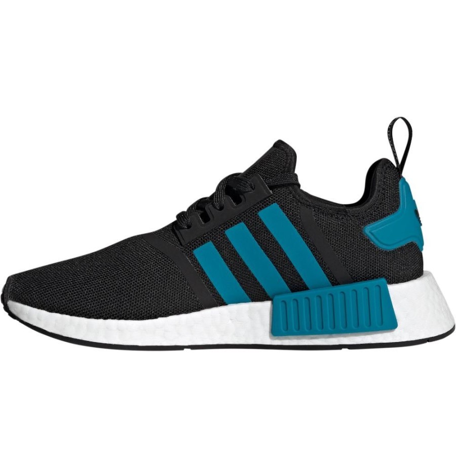 Men Adidas Adidas | Adidas Nmd_R1 - Black / Active Teal