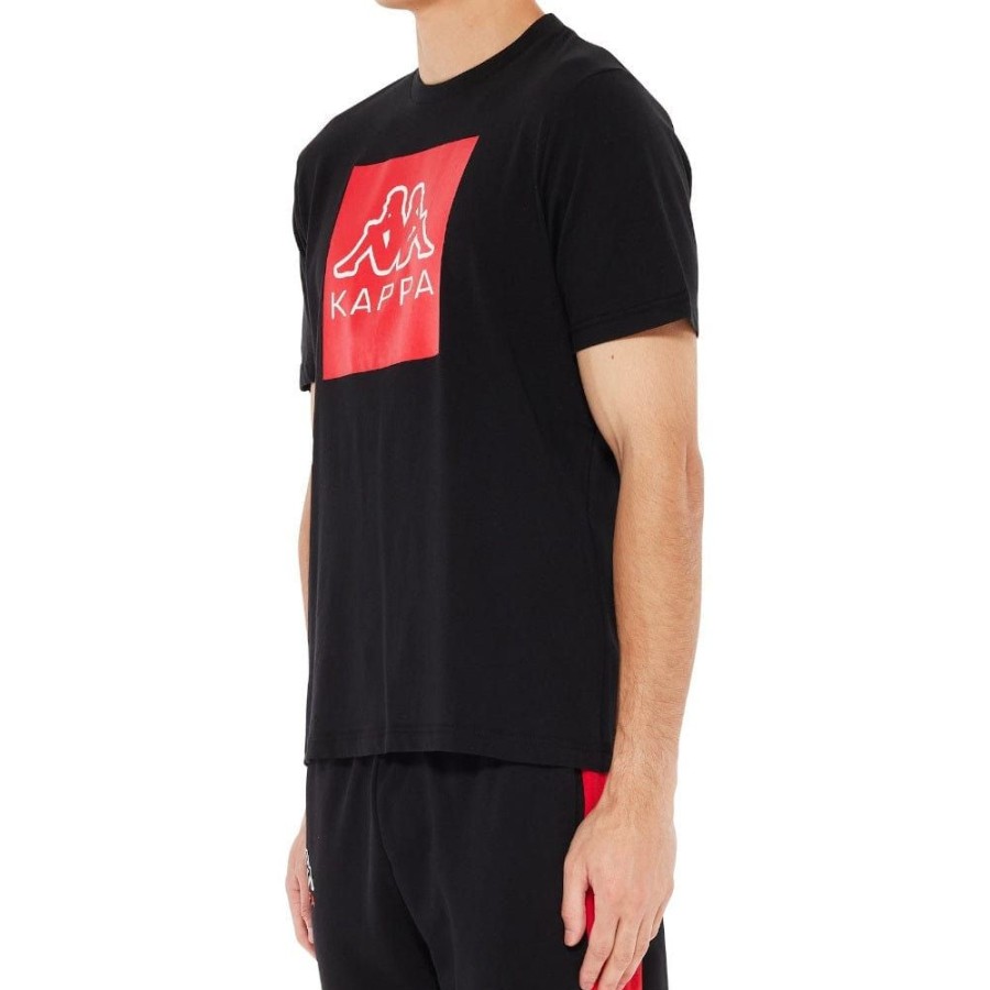 Men Kappa Plus Size | Kappa Logo Ediz Tee - Black