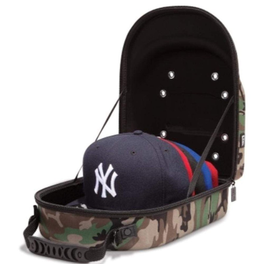 Kids New Era School Bags | New Era 6 Pack Cap Carrier - Woodland Camo