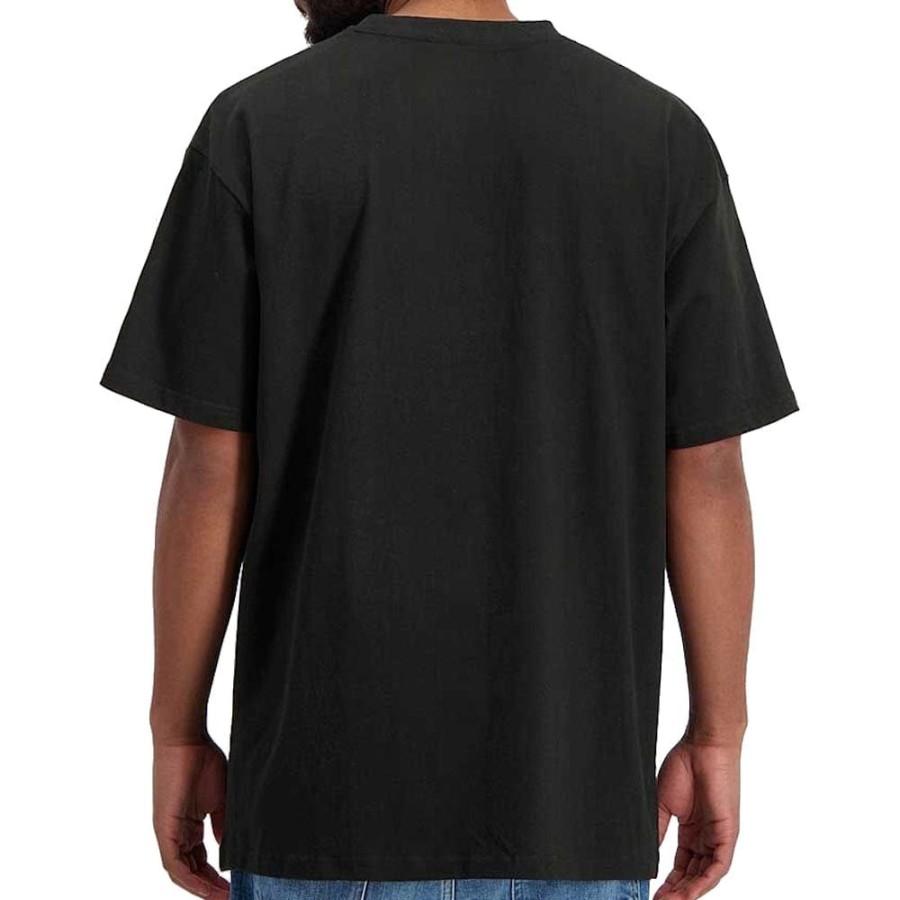 Men Mister Tee Plus Size | Mister Tee City Of Angels Oversize Tee - Black