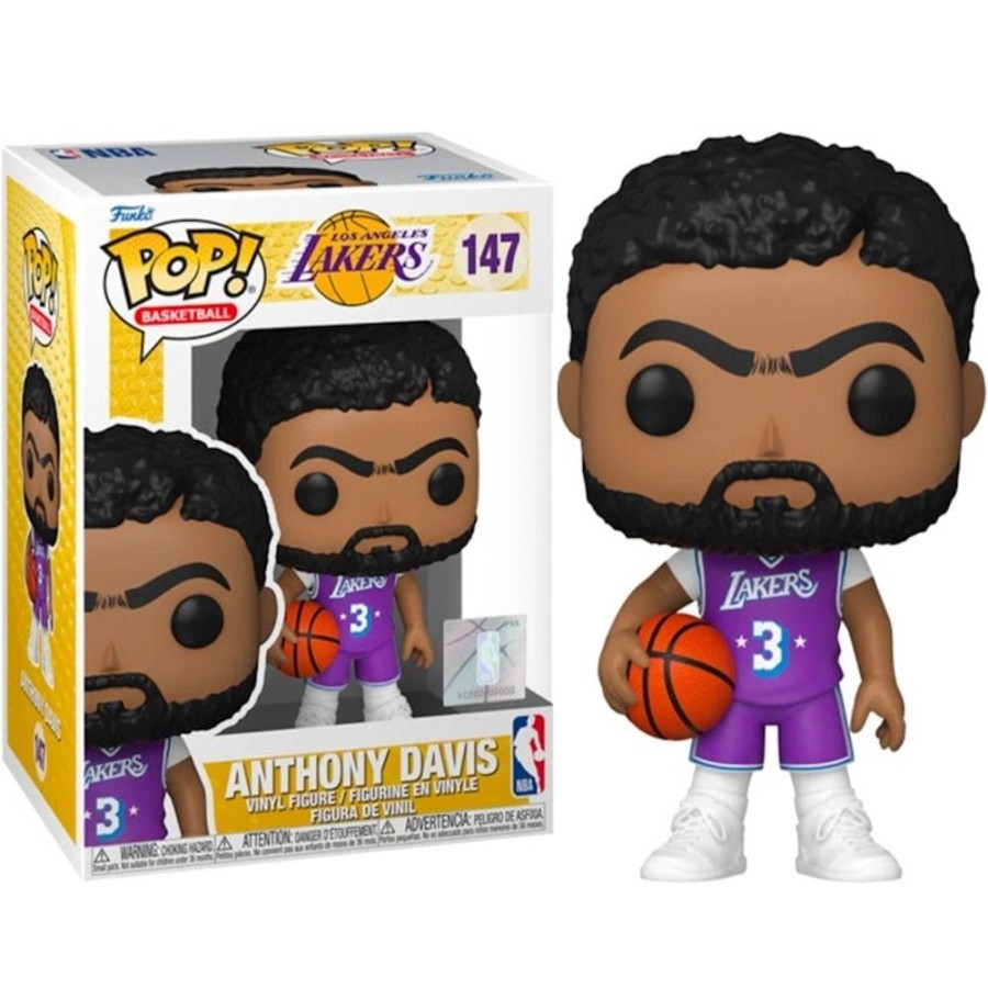 Men Funko Pop! Vinyl | Funko Nba Lakers Anthony Davis Pop! Vinyl #147