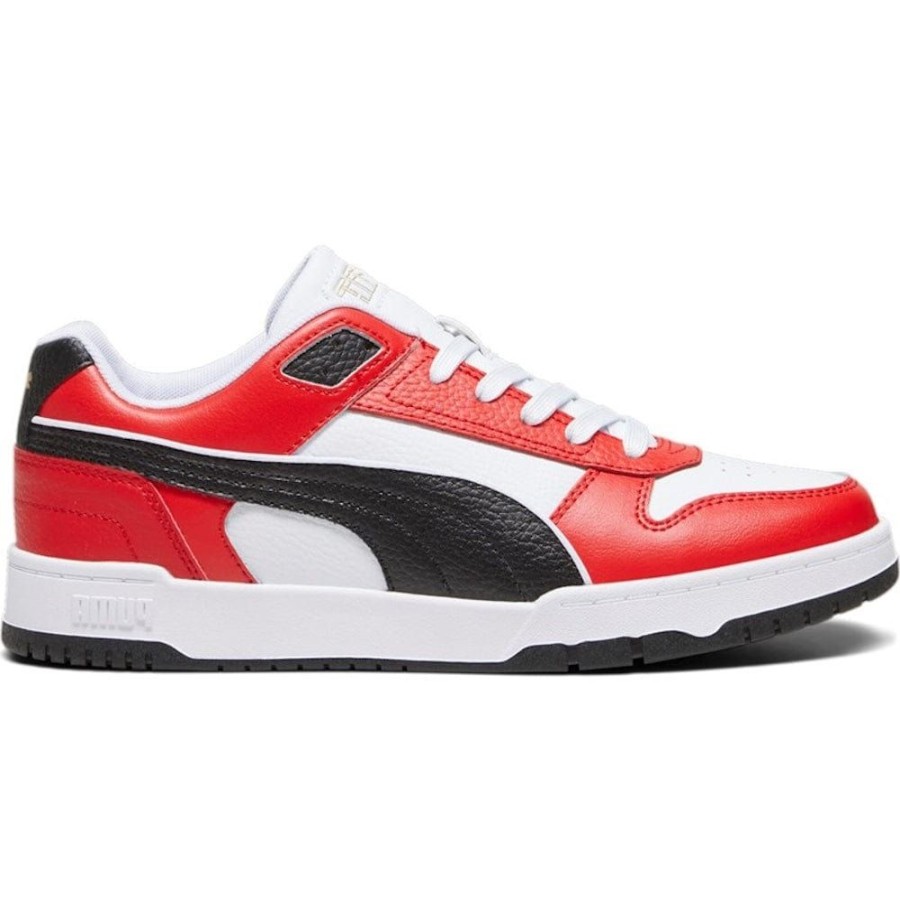 Men Puma Puma | Puma Rbd Game Low - White / Black / Red