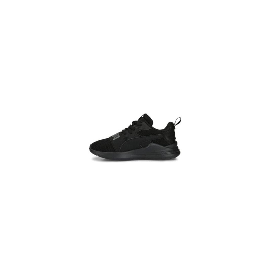 Kids Puma Kids | Puma Childrens Wired Run Pure - Black / Grey