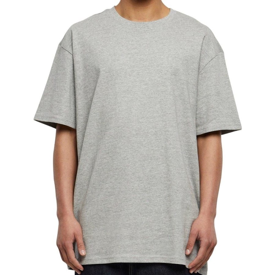 Men Urban Classics Tees | Urban Classics Heavy Weight Oversized Tee - Grey