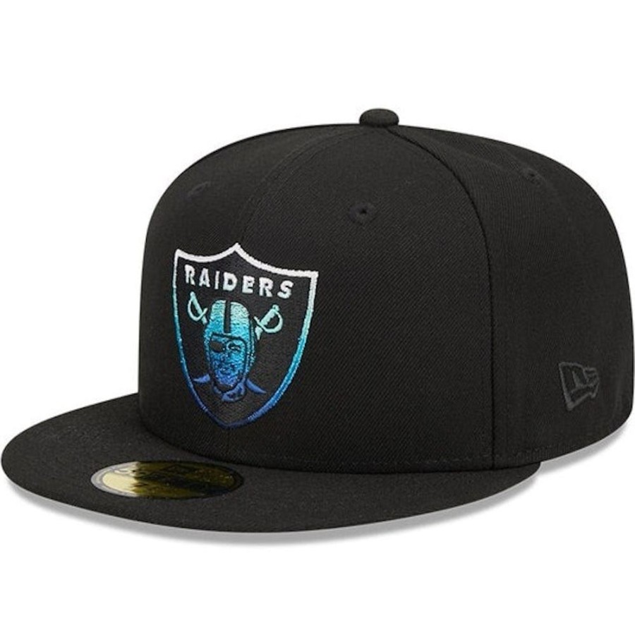 Men New Era Nfl Hats | New Era 59Fifty Gradient Fitted Cap Las Vegas Raiders - Black