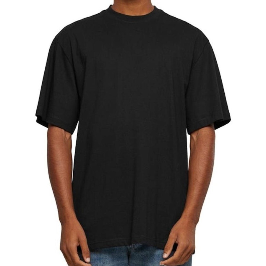 Men Urban Classics Tees | Urban Classics Tall Tee - Black