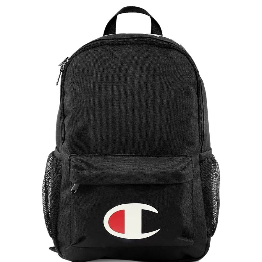 Men Champion Bags | Champion Sps Medium Backpack - Black