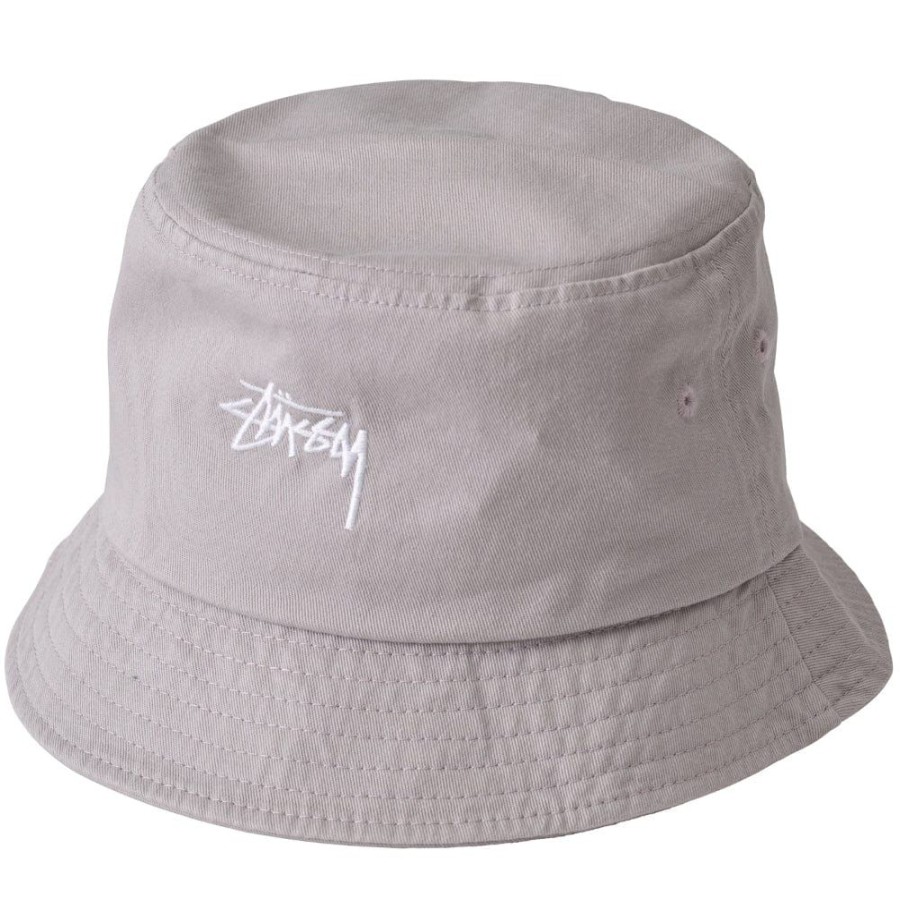 Men Stussy Buckets | Stussy Stock Bucket Hat - Grey