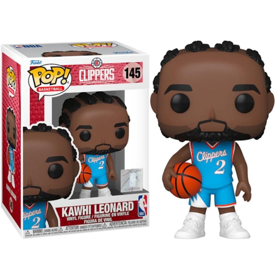 Men Funko Pop! Vinyl | Funko Nba Clippers Kawhi Leonard City Pop! Vinyl #145