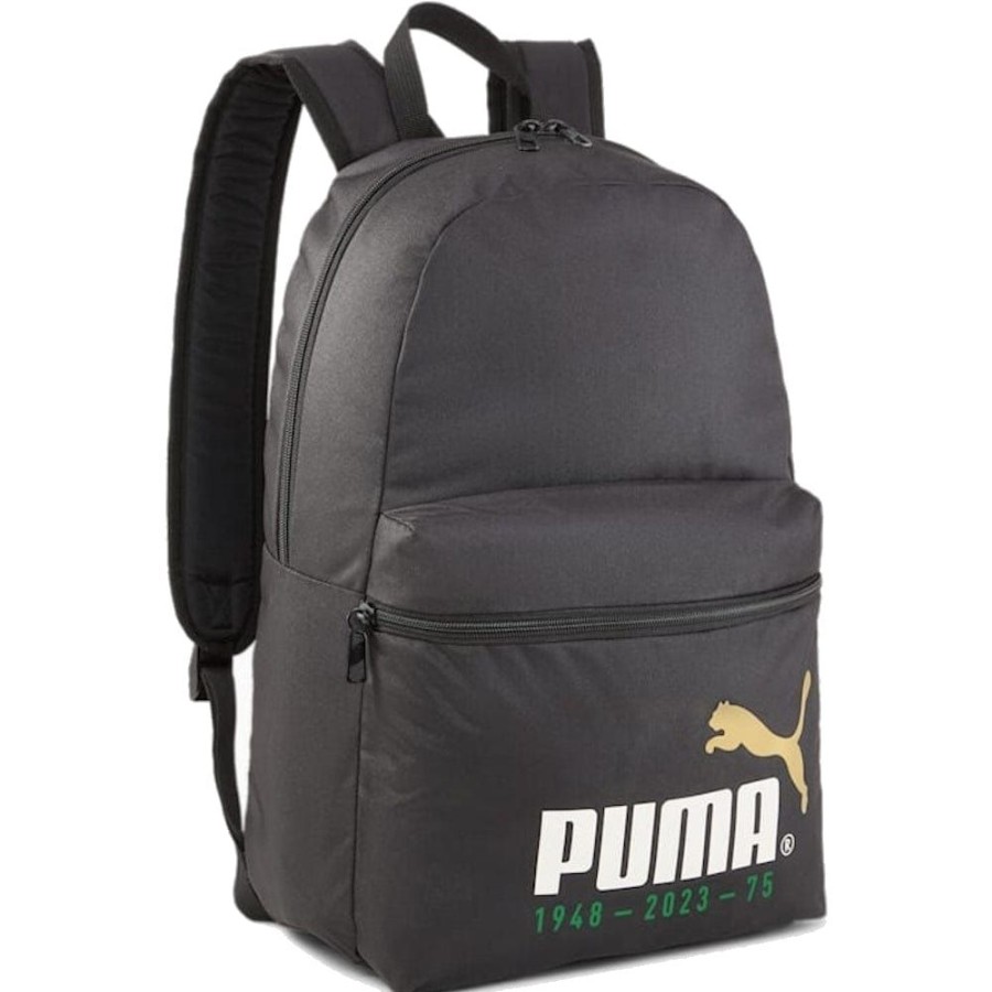 Men Puma Bags | Puma Phase 75 Years Celebration Backpack - Black