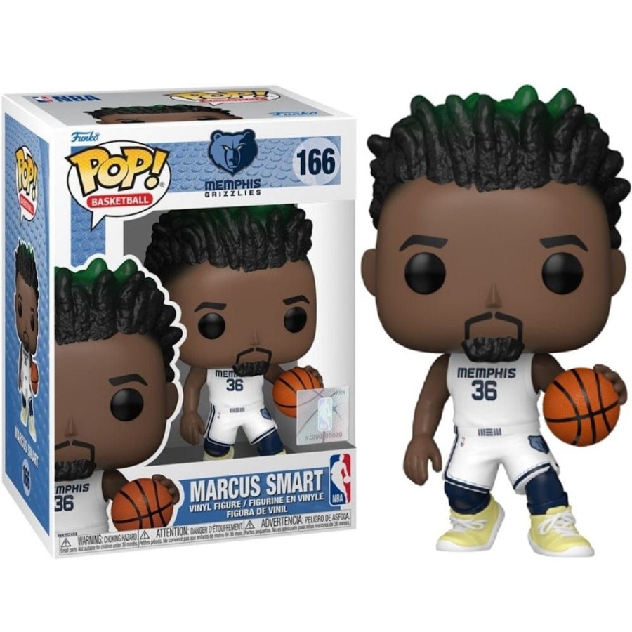 Men Funko Pop! Vinyl | Funko Nba Grizzlies Marcus Smart Pop! Vinyl #166