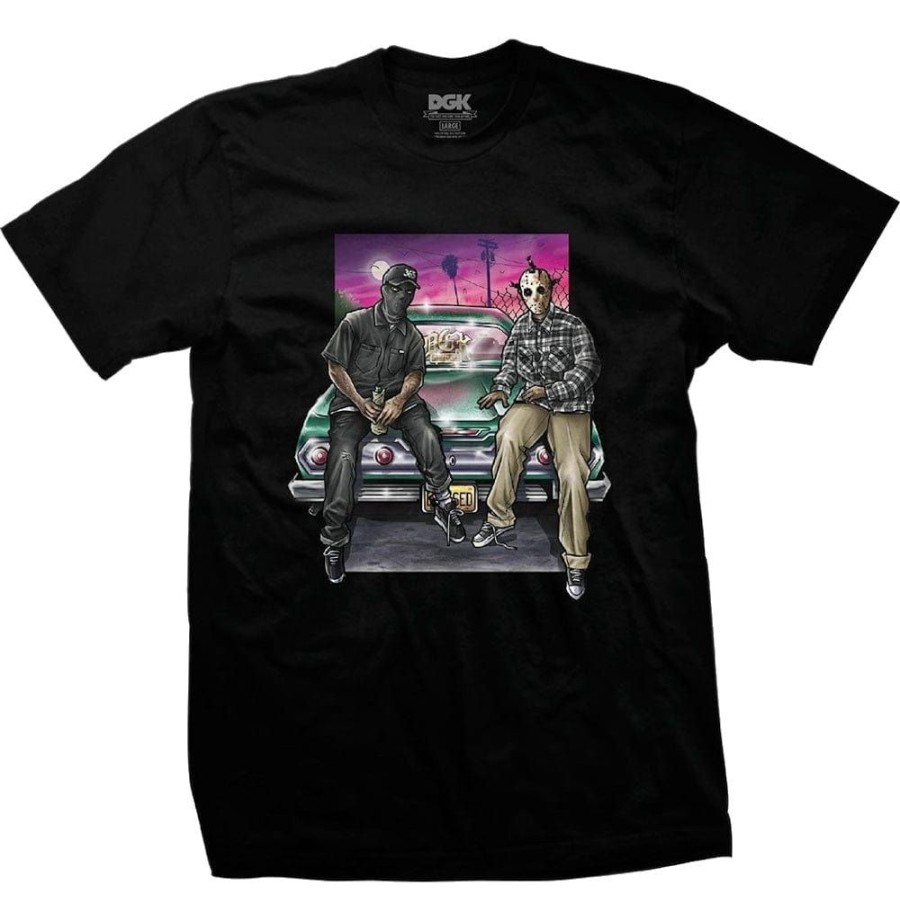 Men DGK Tees | Dgk Hawthorne Tee - Black