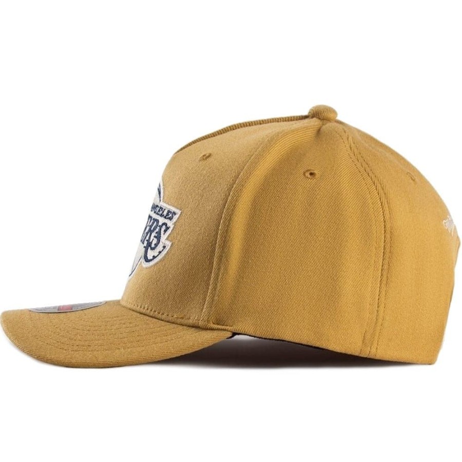 Men Mitchell u0026 Ness Nba Hats | Mitchell & Ness Off Court Classic Redline Snapback Los Angeles Lakers - Tan