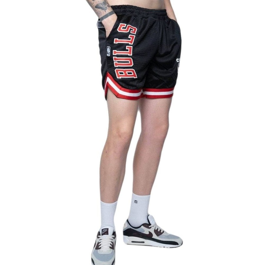 Men NBA Essentials Nba Clothing | Nba Essentials Washington Mesh Short Chicago Bulls - Black