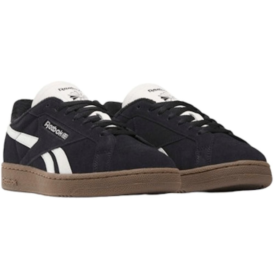 Men Reebok Reebok | Reebok Club C Grounds Uk - Black / Chalk / Gum