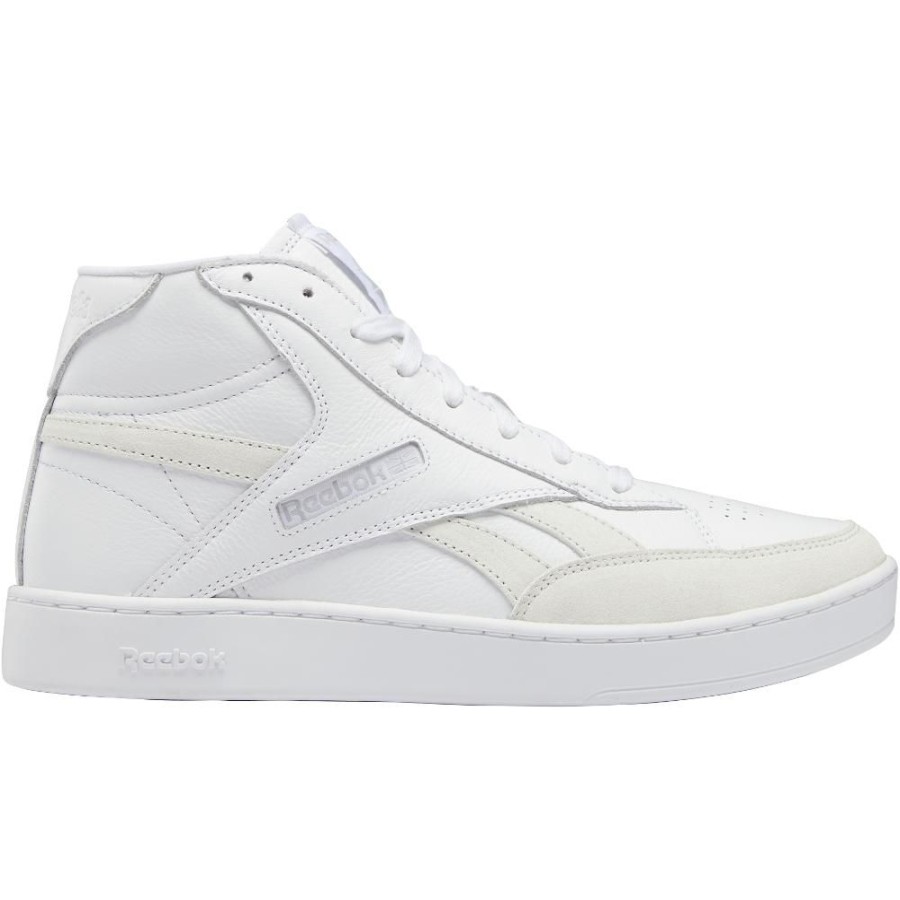 Men Reebok Reebok | Reebok Club C Form Hi - White / Pure Grey