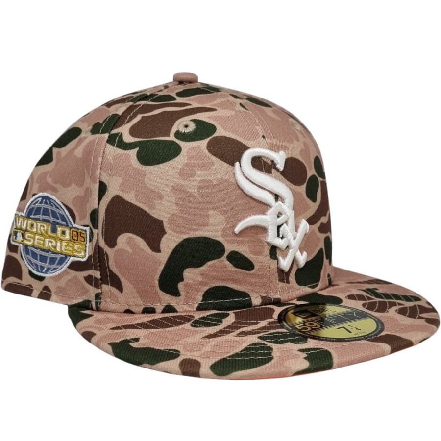 Men New Era Fitted | New Era 59Fifty World Series Fitted Cap Chicago White Sox - Duck Camo