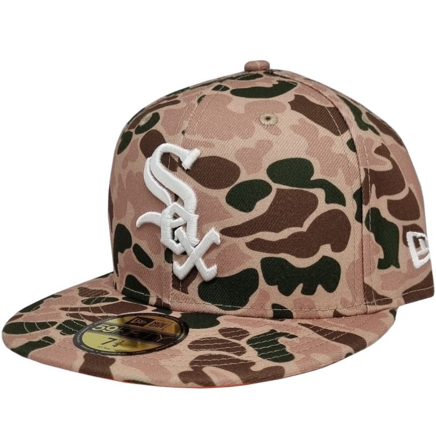 Men New Era Fitted | New Era 59Fifty World Series Fitted Cap Chicago White Sox - Duck Camo