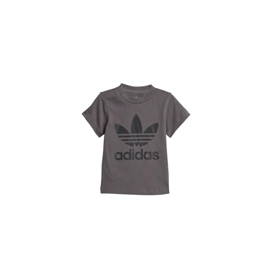 Kids Adidas Infants | Adidas Infants Short Tee Set - Grey