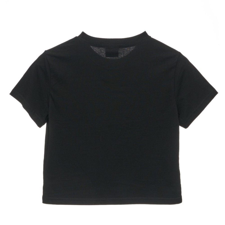 Women Stussy Tops | Stussy Womens International Slim Tee - Black