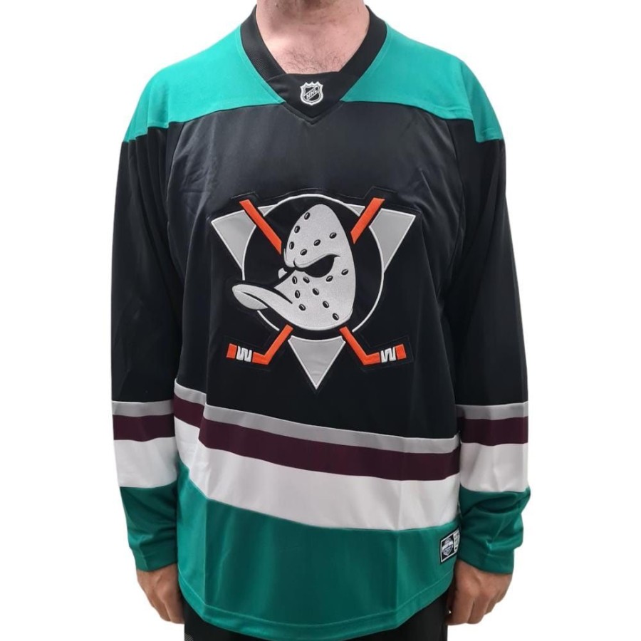 Men Majestic Athletic Jerseys | Majestic Athletic Nhl Replica Jersey Anaheim Ducks - Teal