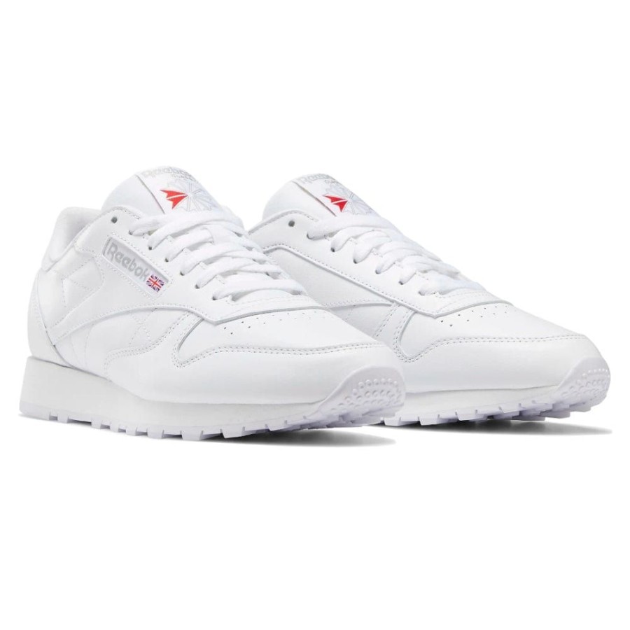 Men Reebok Reebok | Reebok Classic Leather - White / White