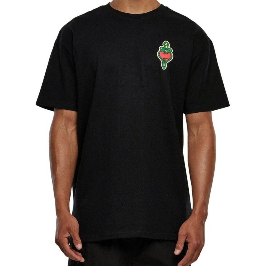 Men Mister Tee Tees | Mister Tee Santa Monica Oversize Tee - Black