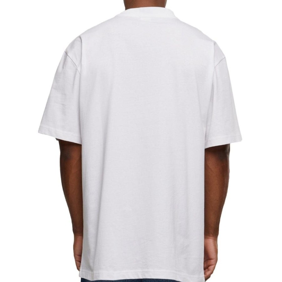 Men Urban Classics Plus Size | Urban Classics Tall Tee - White