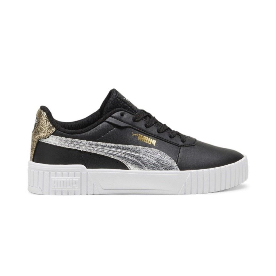 Women Puma Puma | Puma Womens Carina 2.0 Metallic Shine - Black / Silver