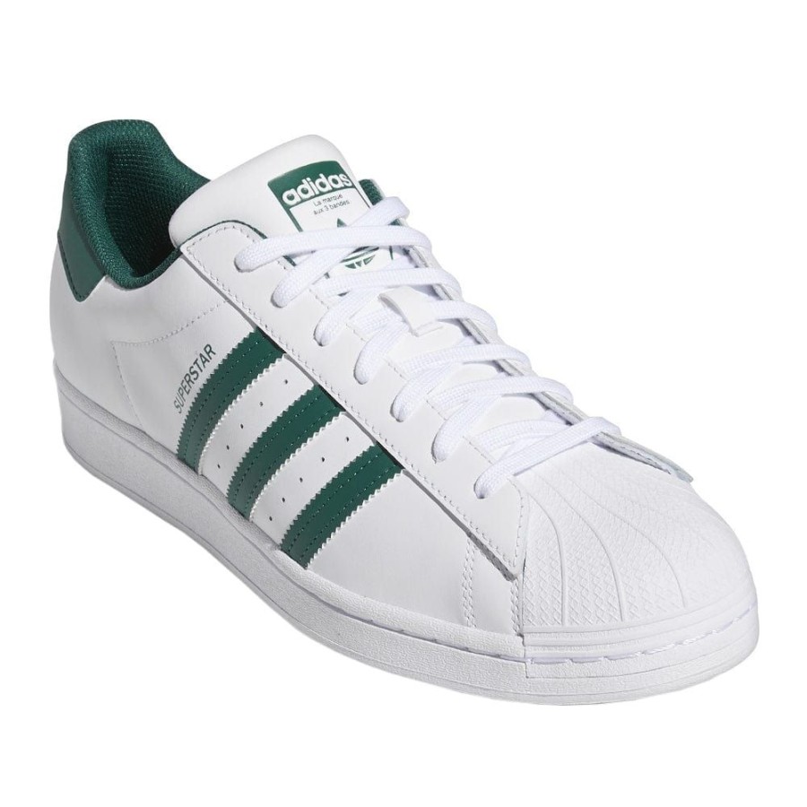 Men Adidas Adidas | Adidas Superstar - White / Green