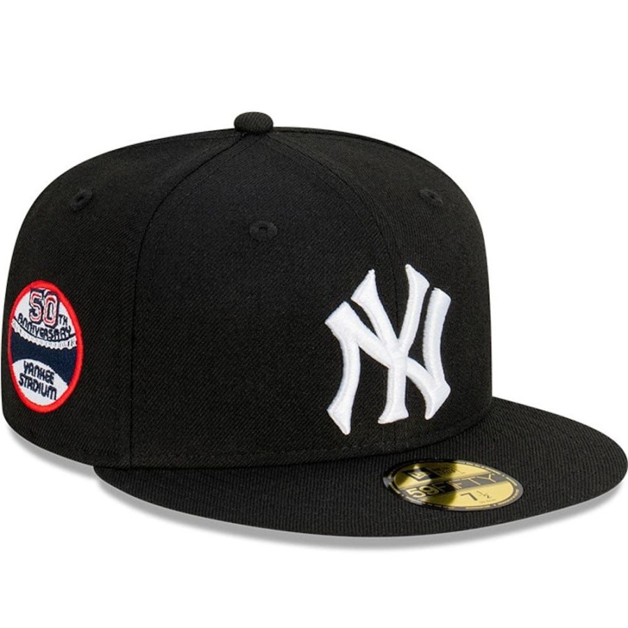 Men New Era Fitted | New Era 59Fifty Stadium Fitted Cap New York Yankees - Black