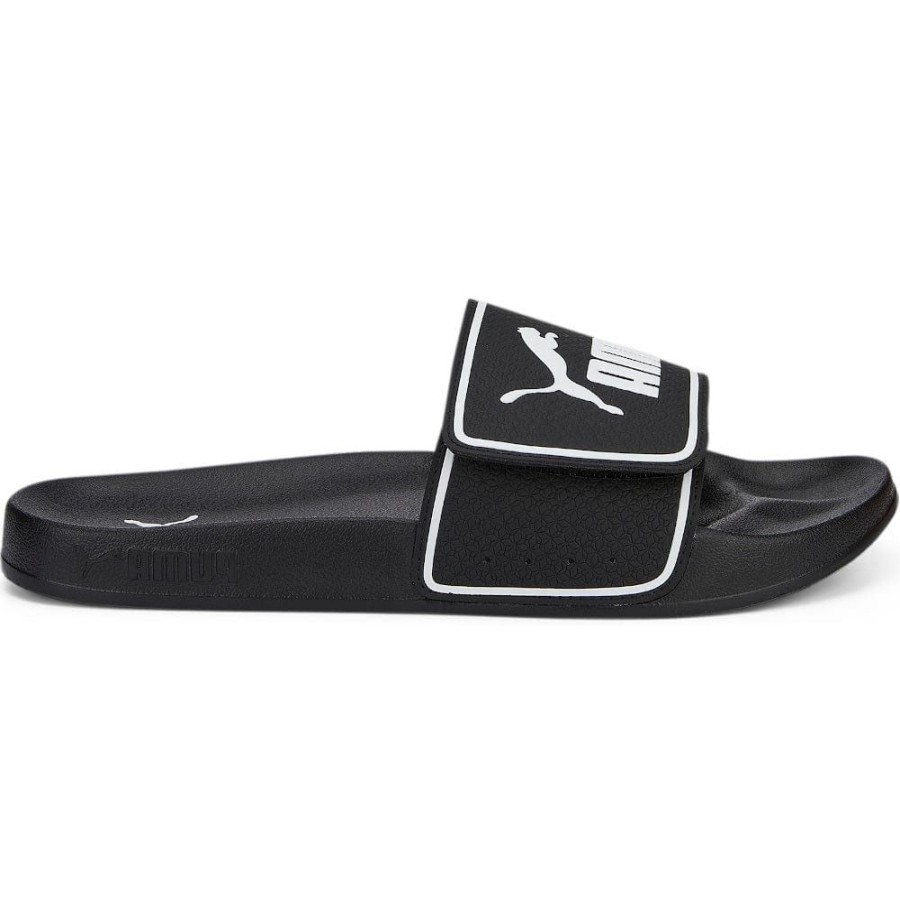 Men Puma Puma | Puma Leadcat 2.0 V Slide - Black / White