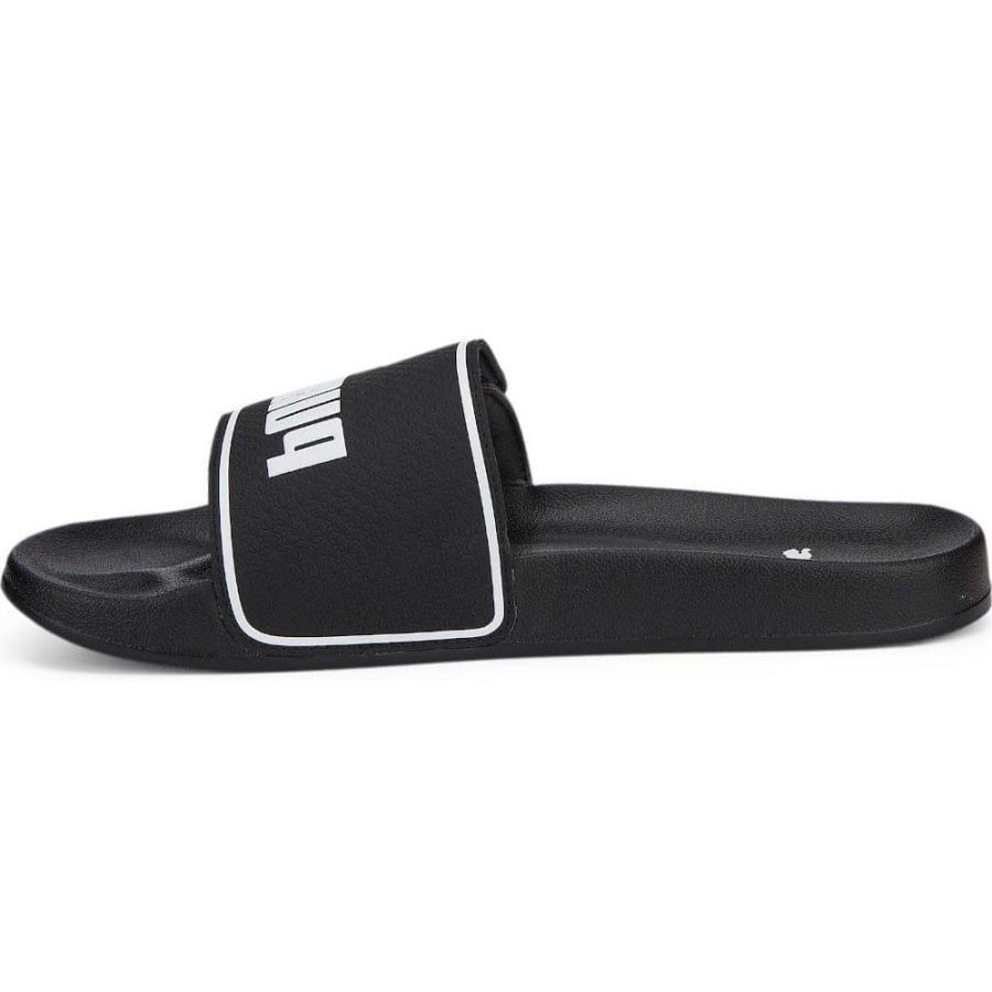 Men Puma Puma | Puma Leadcat 2.0 V Slide - Black / White